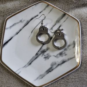 Handcuff earings
